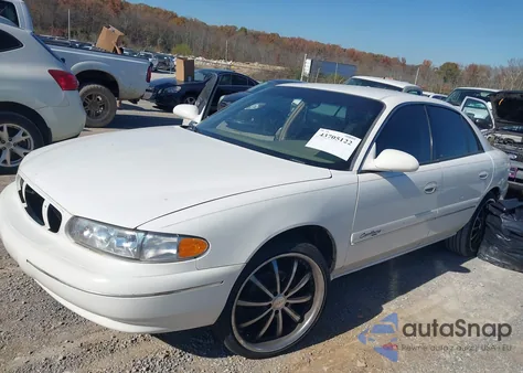 2002 Buick Century Custom z USA, uszkodzony, nr VIN 2G4WS52J221175456